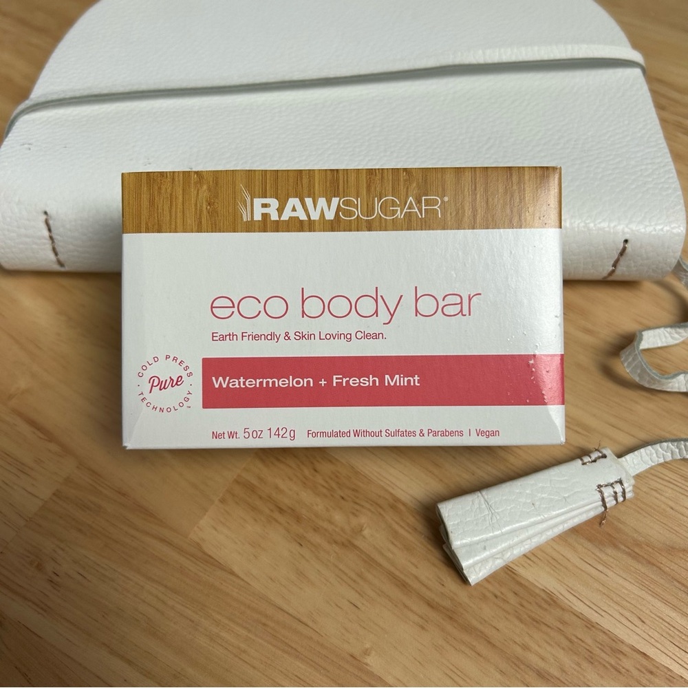 FREE W/ANY PURCH 🍉 RawSugar Eco Body Bar Watermelon + Fresh Mint
